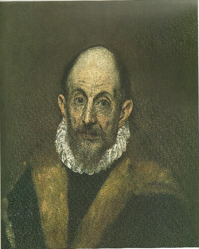El Greco self-portrait Spain oil painting art